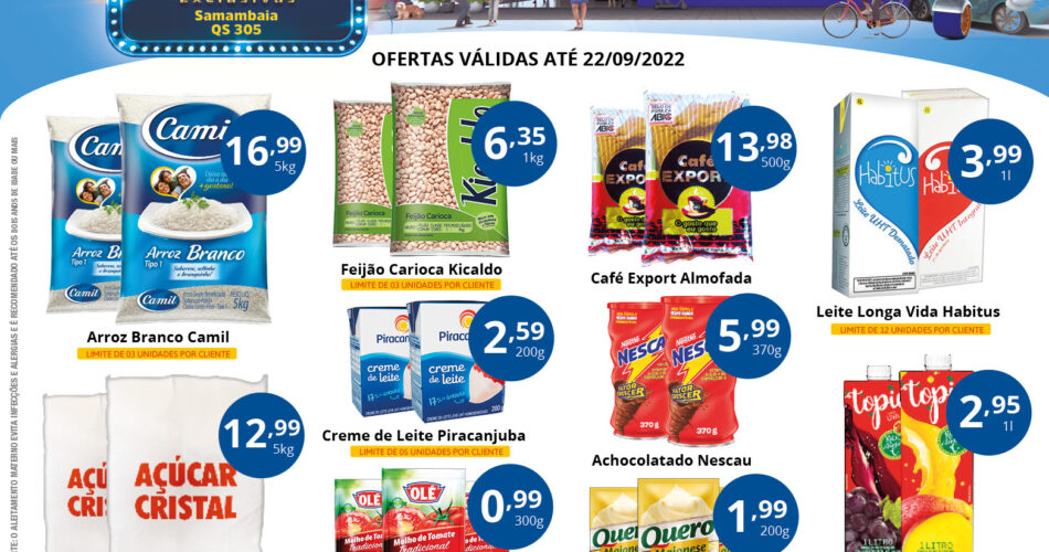 Supermercado Superbom até 22/09/2022