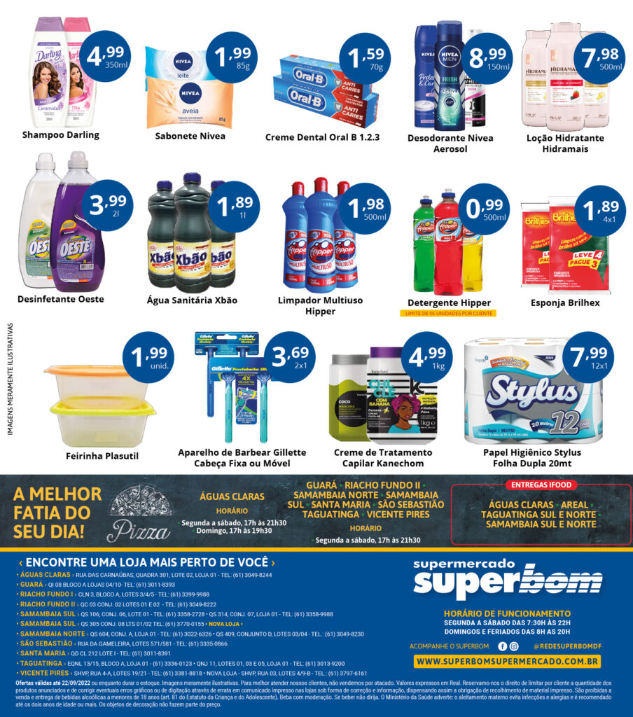 encarte de ofertas supermercado superbom brasilia df