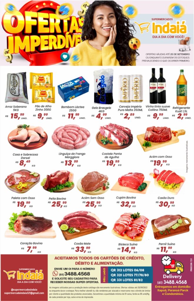 ofertas supermercado indaiá Itapoá Paranoá DF