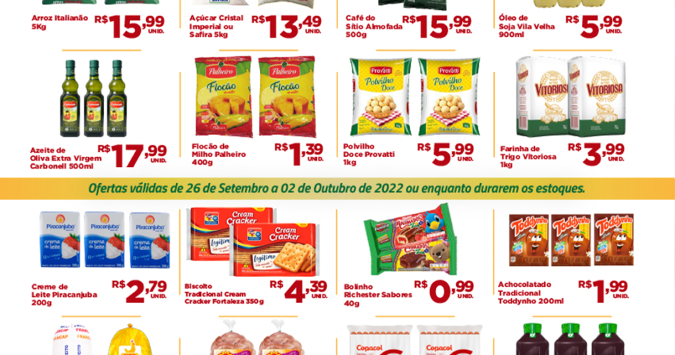 Supermercado Tatico até 02/10/2022