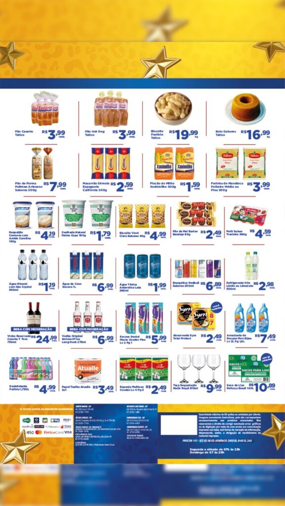 encartes de ofertas supermercado tatico Brasília DF