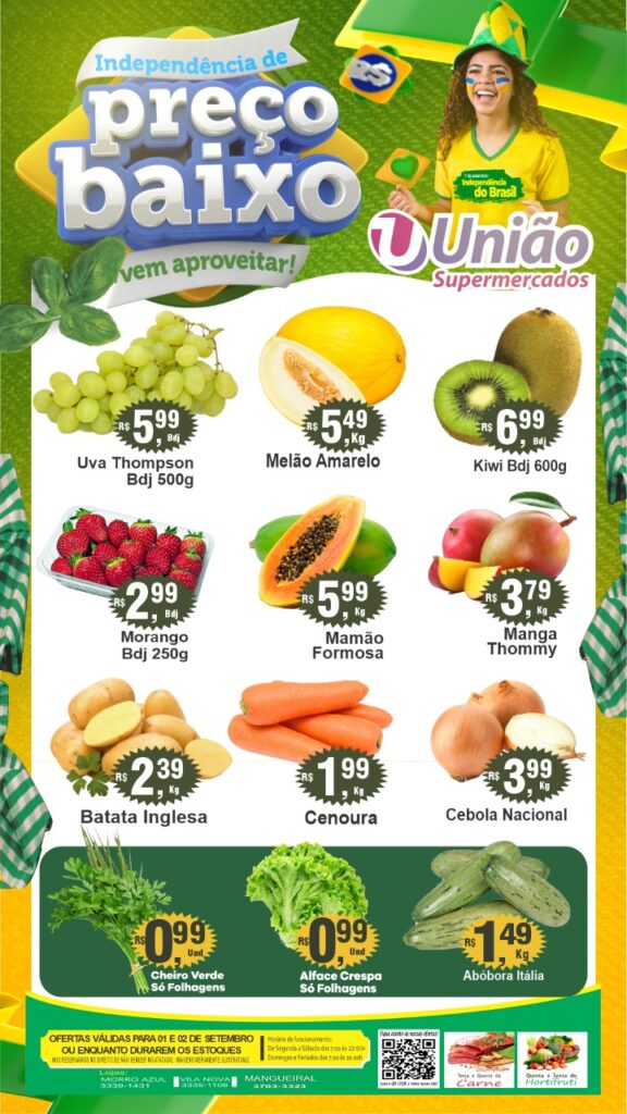 encartes de ofertas supermercado união são sebastião df