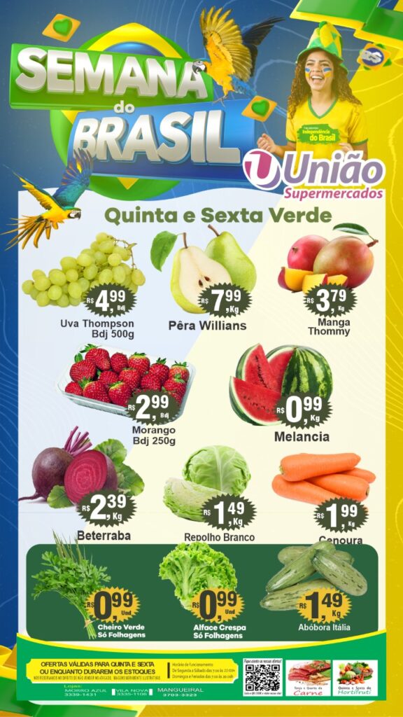 encartes de ofertas supermercado união são sebastião df