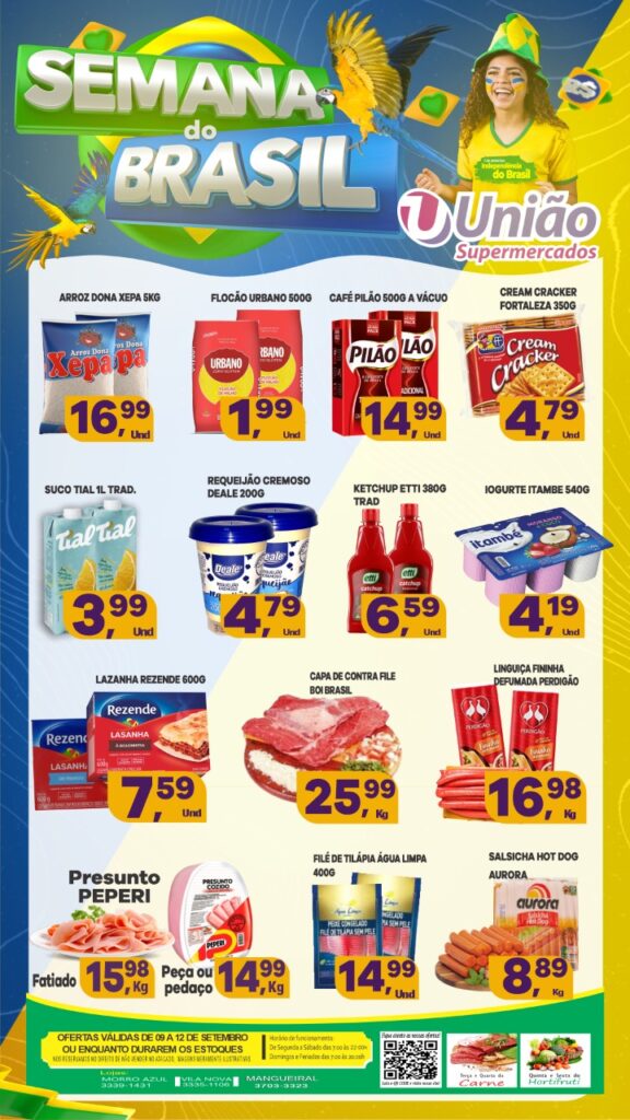 encartes de ofertas supermercado união são sebastião df