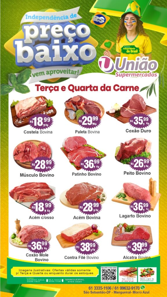 encartes de ofertas supermercado união são sebastião df