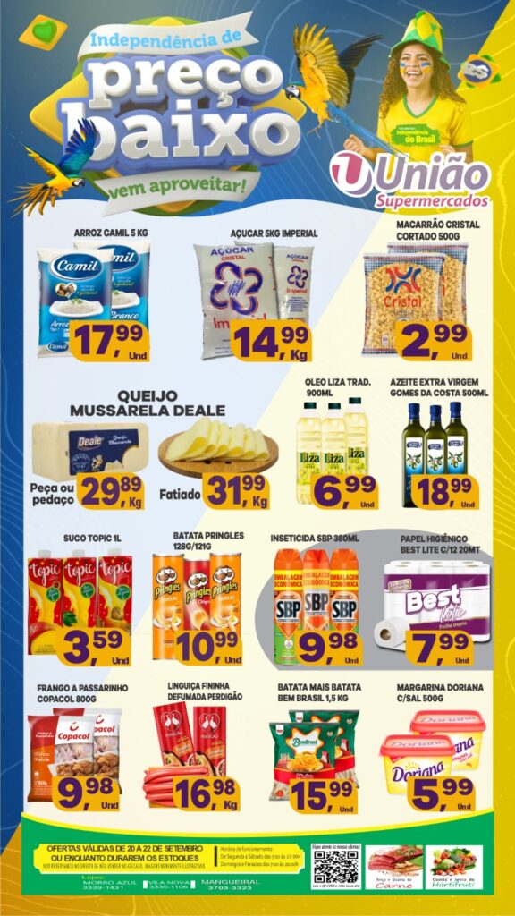 encartes de ofertas supermercado união são sebastião df