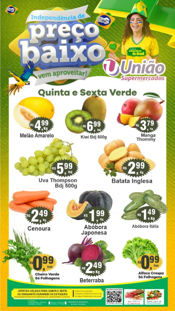 encartes de ofertas supermercado união são sebastião df