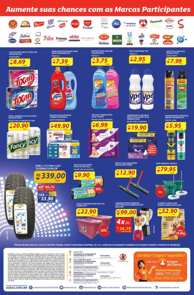 encartes de ofertas assai atacadista brasilia df