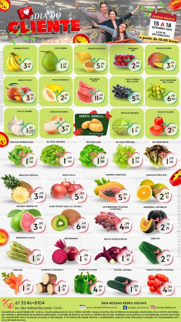 ofertas supermercado varejão da fartura