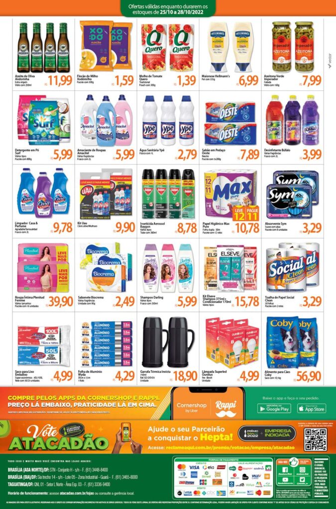 encarte ofertas atacadão brasilia df