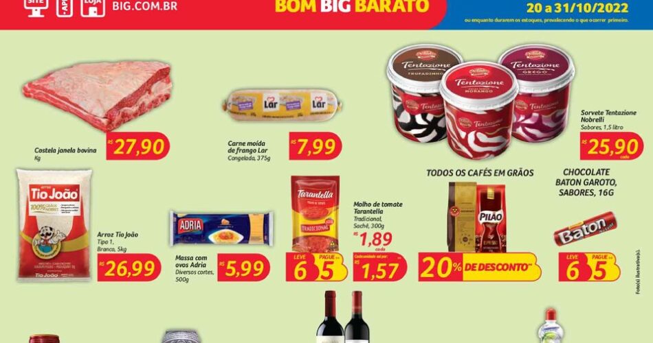 Hipermercado BIG até 31/10/2022