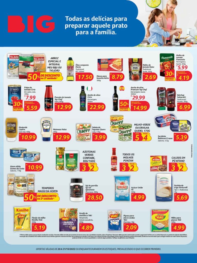 ofertas hipermercado big Brasília df