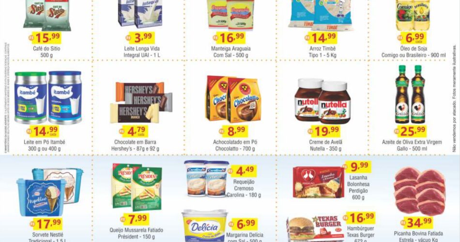 Supercei Supermercado até 31/10/2022