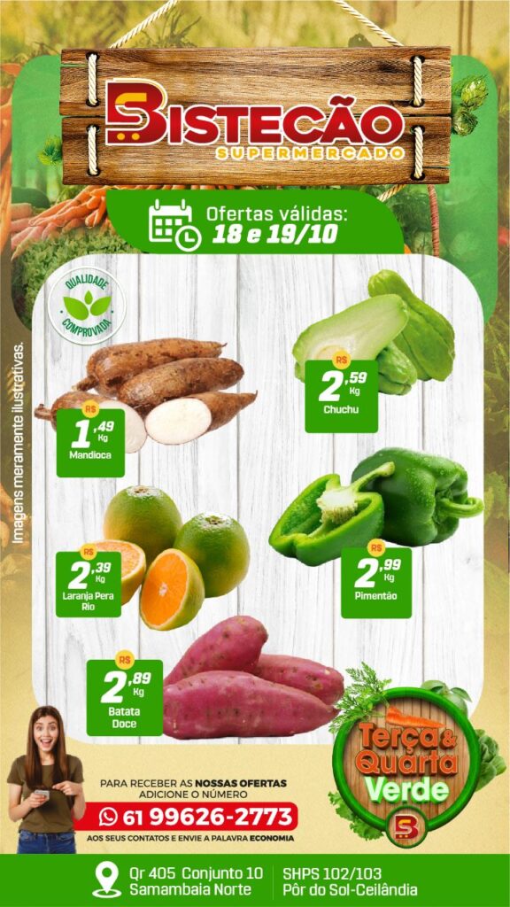 ofertas supermercado bistecão Brasília DF