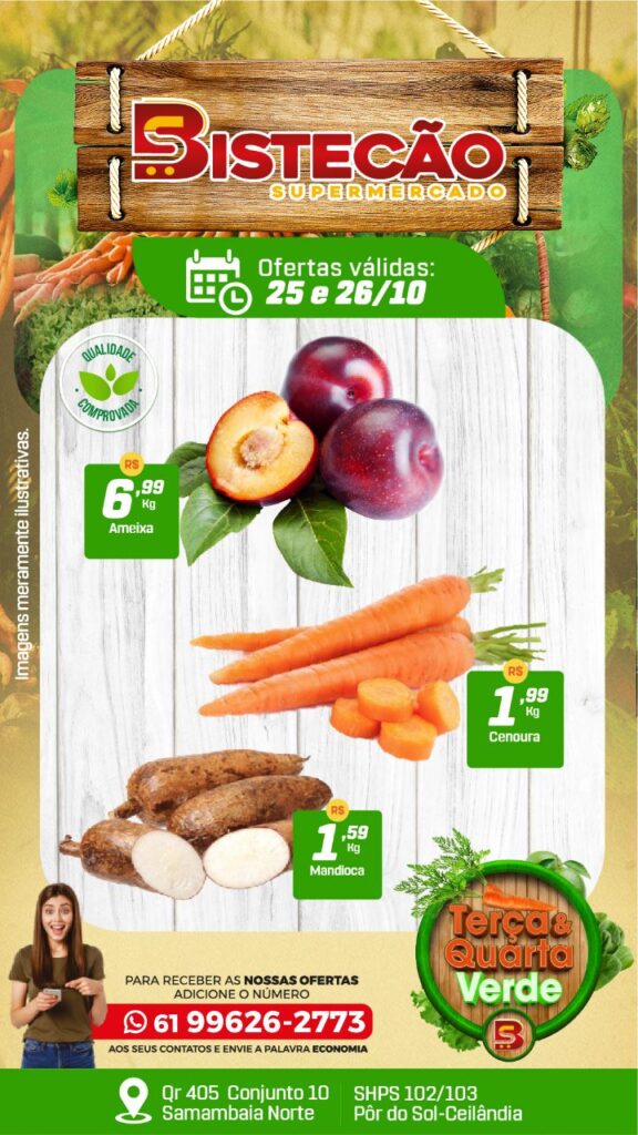 ofertas supermercado bistecão Brasília DF