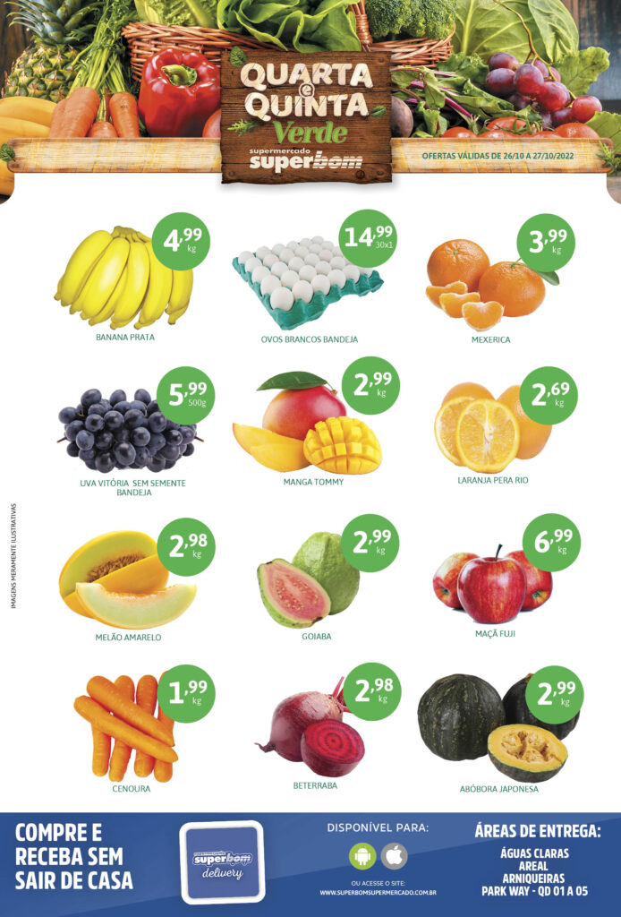 encarte de ofertas supermercado superbom brasilia df