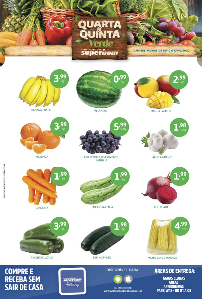 encarte de ofertas supermercado superbom brasilia df