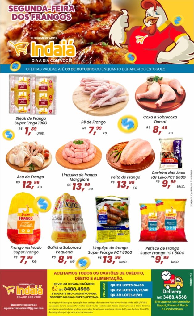 ofertas supermercado indaiá Itapoá Paranoá DF