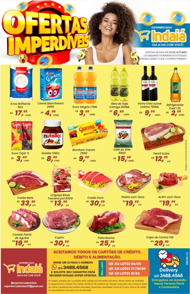 ofertas supermercado indaiá Itapoá Paranoá DF