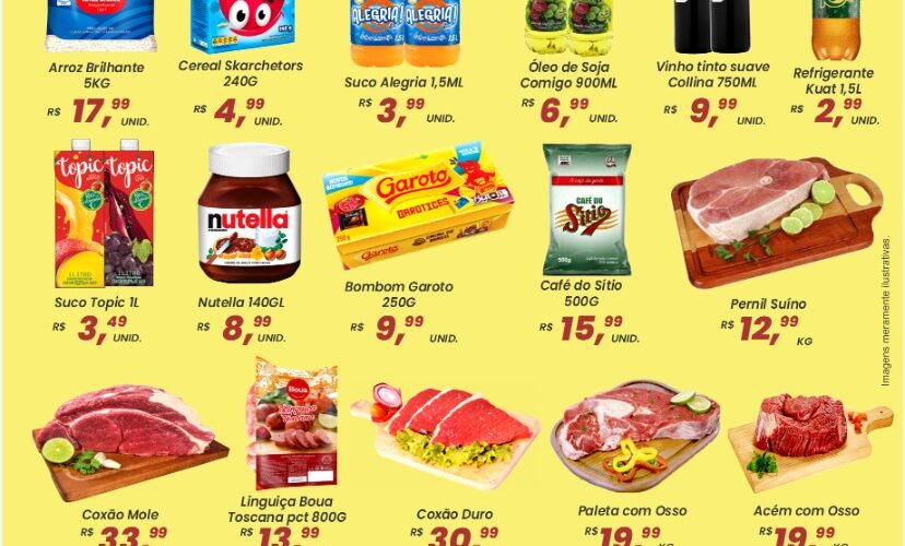 Supermercado Indaiá até 23/10/2022