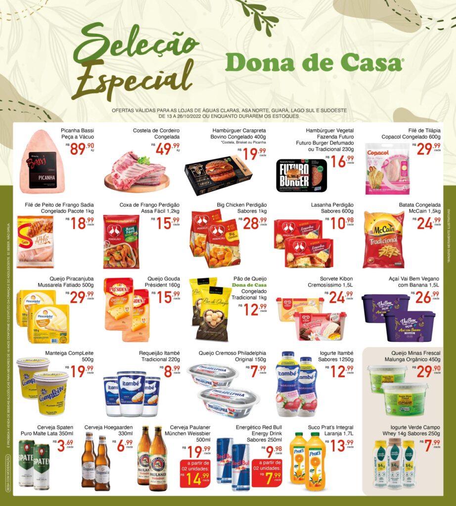 encarte de ofertas supermercado dona de casa Brasília df