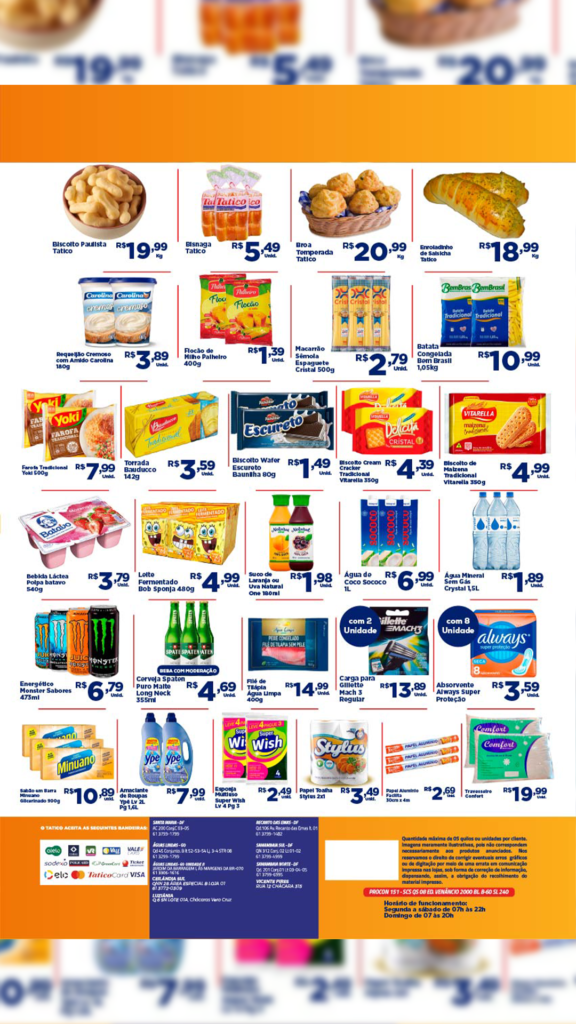 encartes de ofertas supermercado tatico Brasília DF