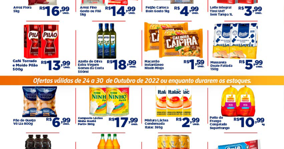 Supermercado Tatico até 30/10/2022