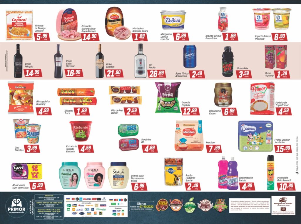 ofertas supermercado primor distrito federal