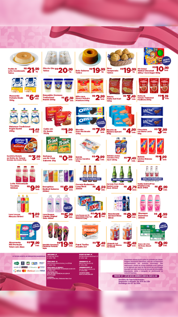 encartes de ofertas supermercado tatico Brasília DF