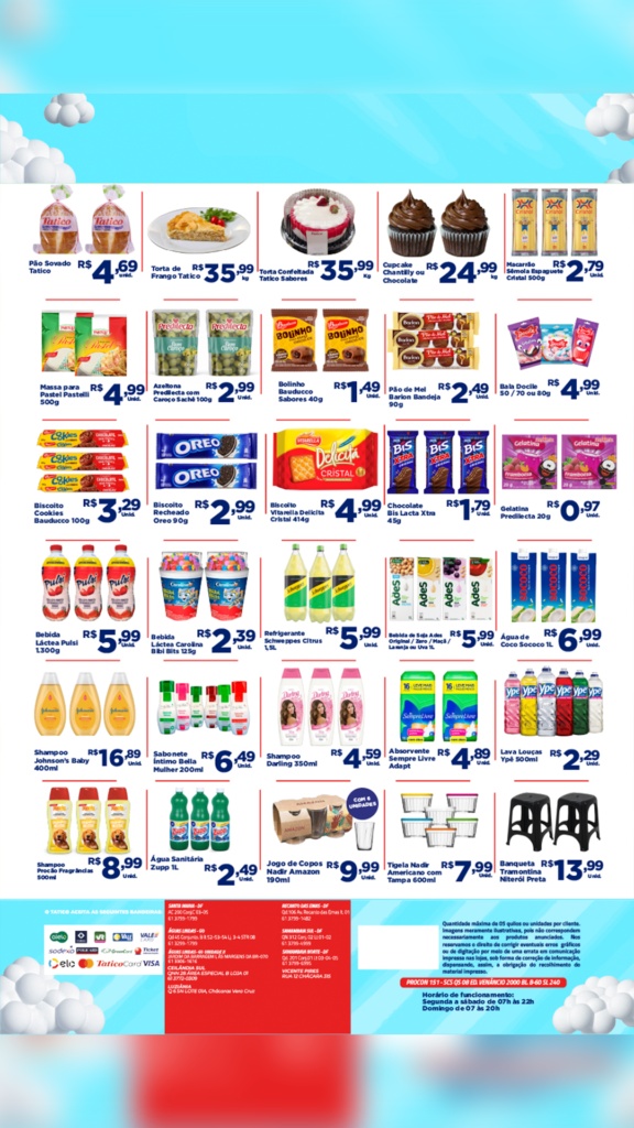 encartes de ofertas supermercado tatico Brasília DF