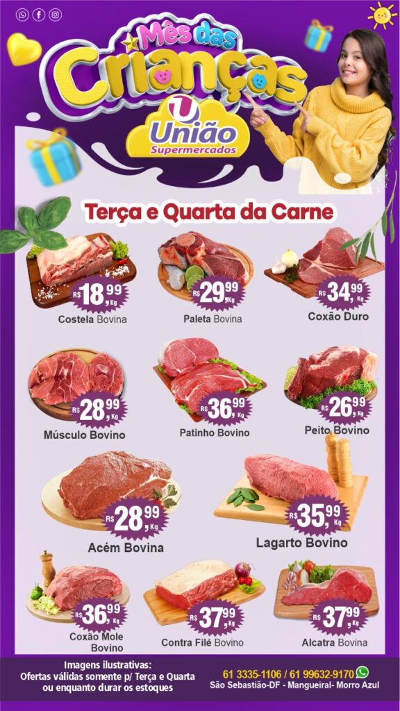 encartes de ofertas supermercado união são sebastião df