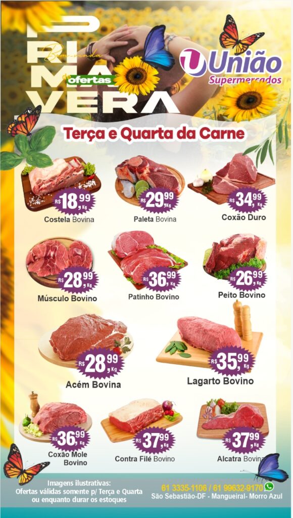 encartes de ofertas supermercado união são sebastião df