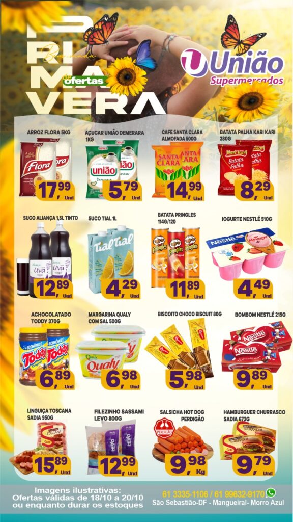 encartes de ofertas supermercado união são sebastião df