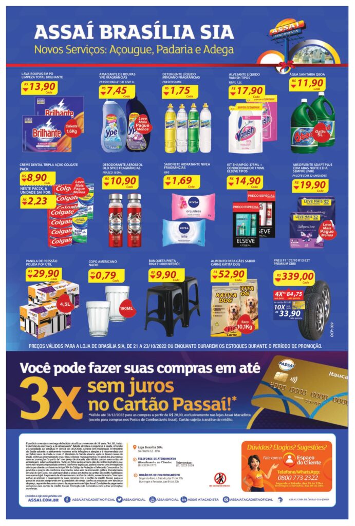 encartes de ofertas assai atacadista brasilia df