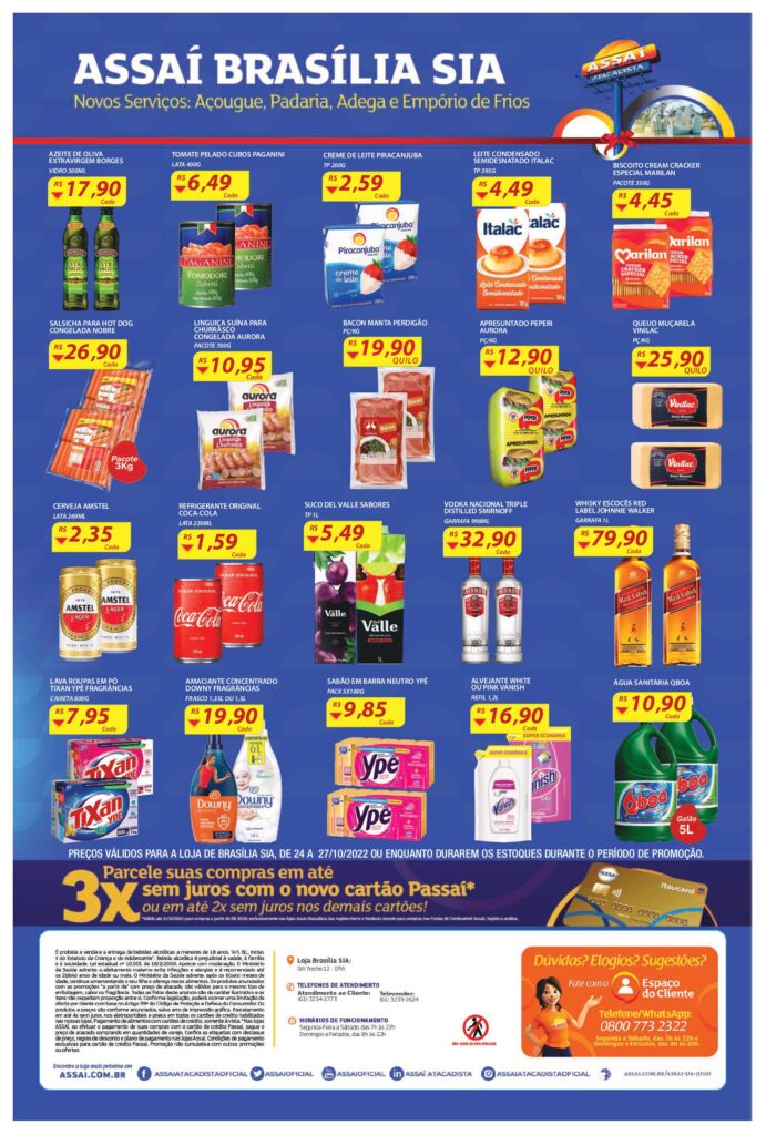 encartes de ofertas assai atacadista brasilia df