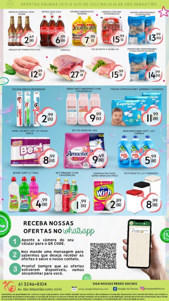 ofertas supermercado varejão da fartura