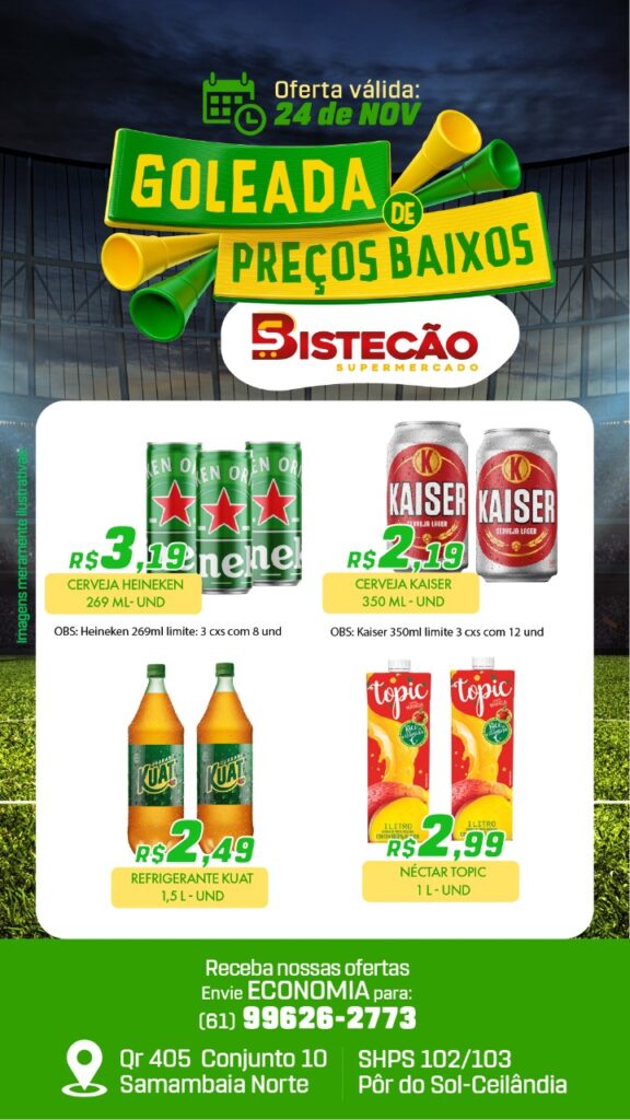 ofertas supermercado bistecão Brasília DF