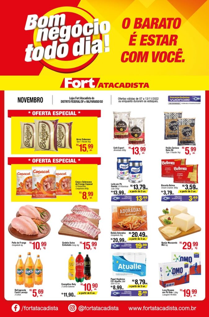 encartes de ofertas fort atacadista Brasília DF