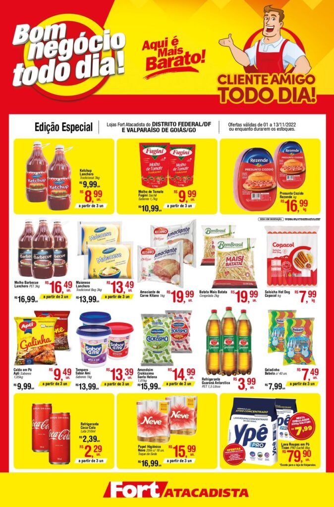encartes de ofertas fort atacadista Brasília DF