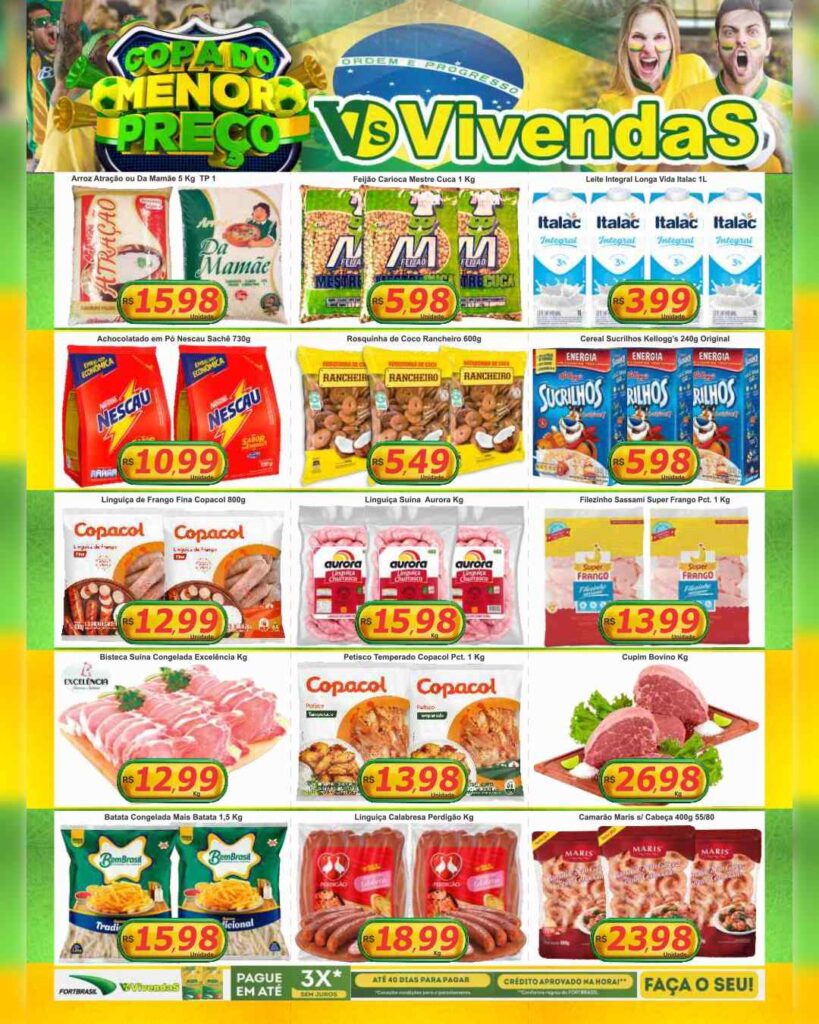 encarte de ofertas vivendas atacadão
