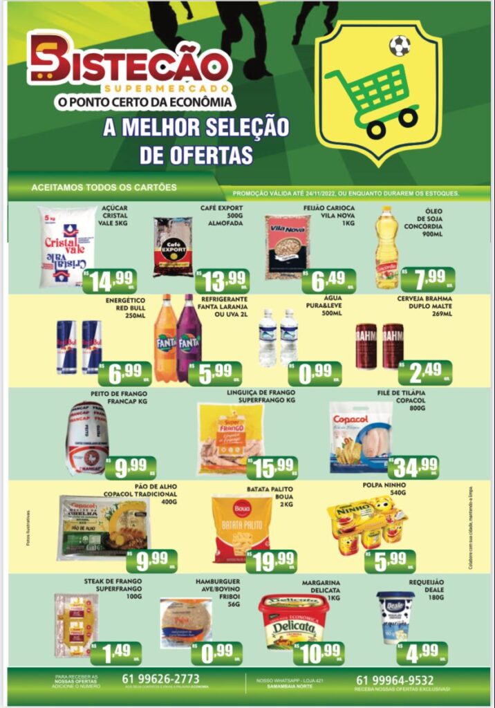 ofertas supermercado bistecão Brasília DF