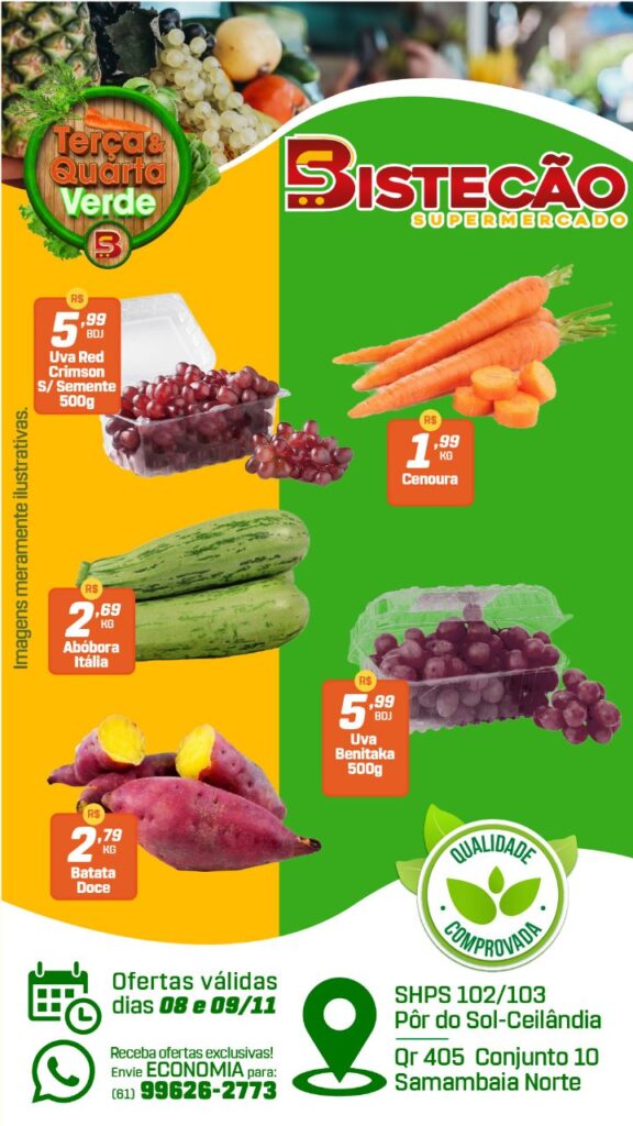 ofertas supermercado bistecão Brasília DF