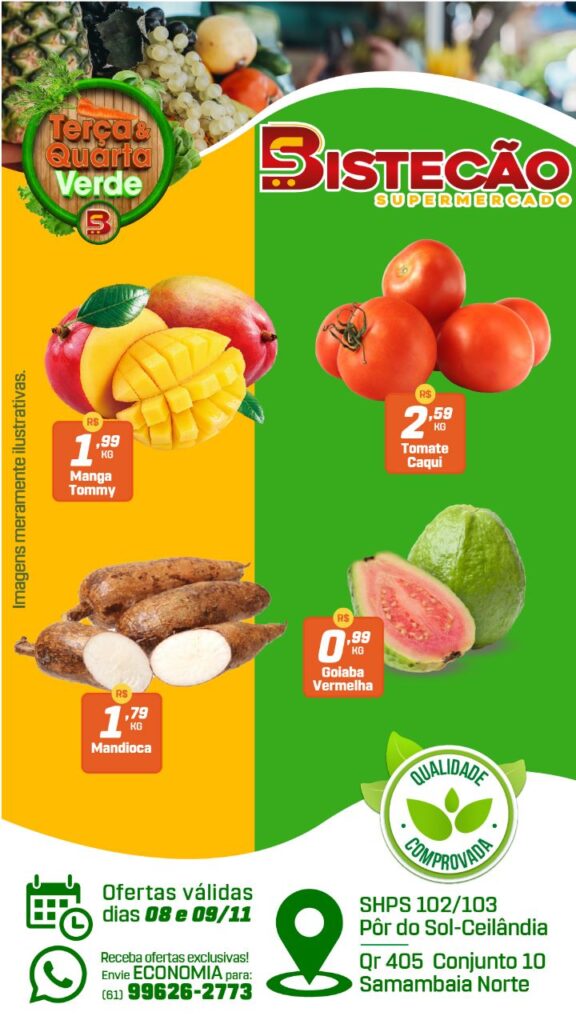 ofertas supermercado bistecão Brasília DF