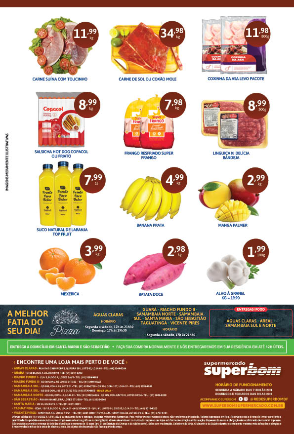 encarte de ofertas supermercado superbom brasilia df