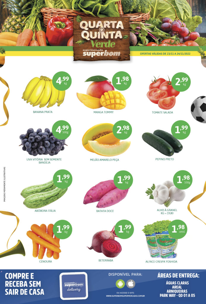 encarte de ofertas supermercado superbom brasilia df