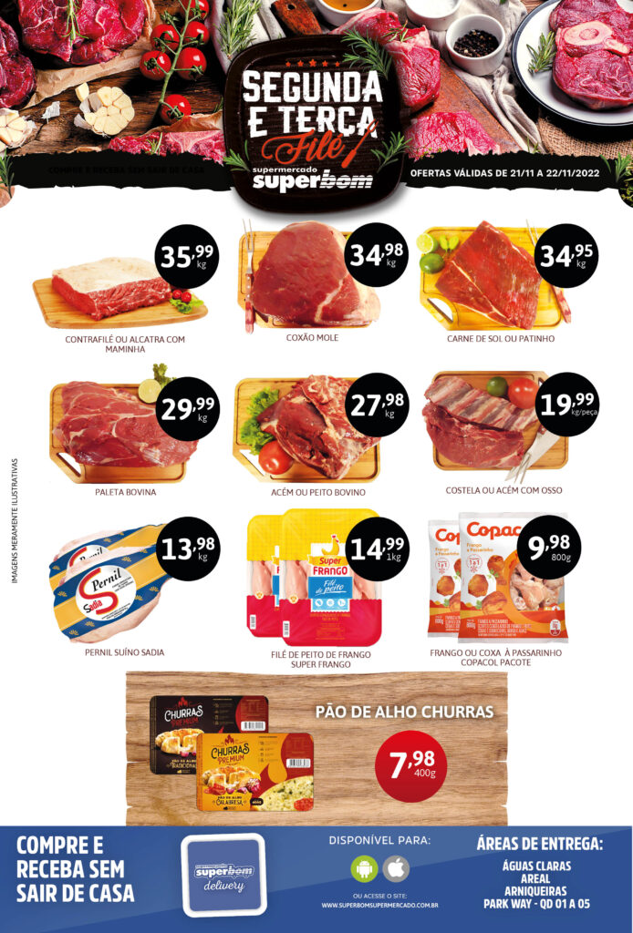 encarte de ofertas supermercado superbom brasilia df
