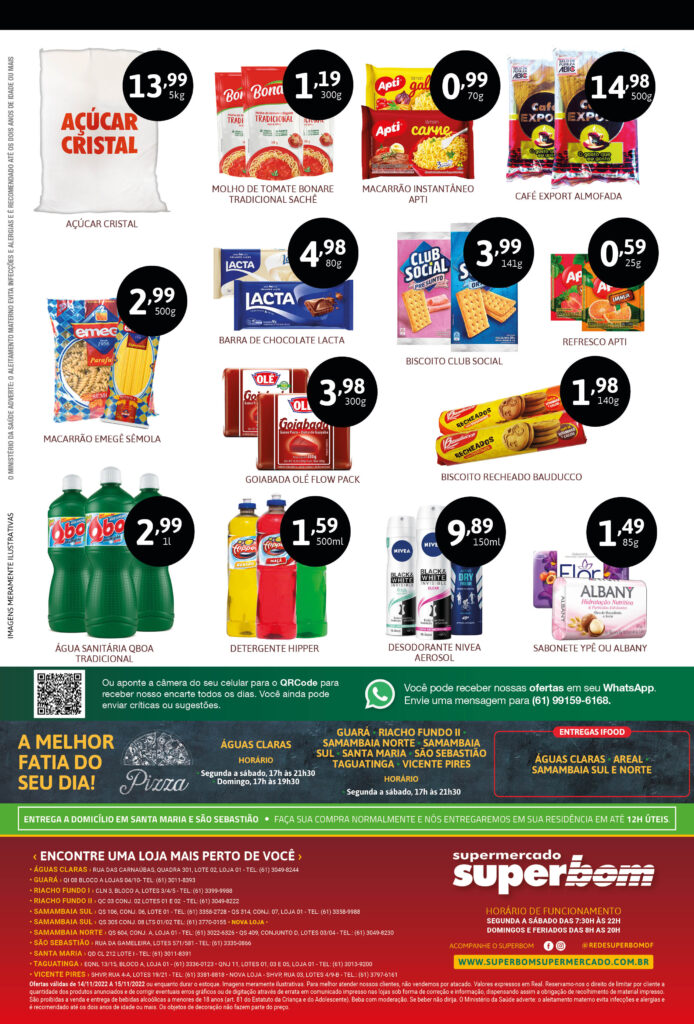 encarte de ofertas supermercado superbom brasilia df