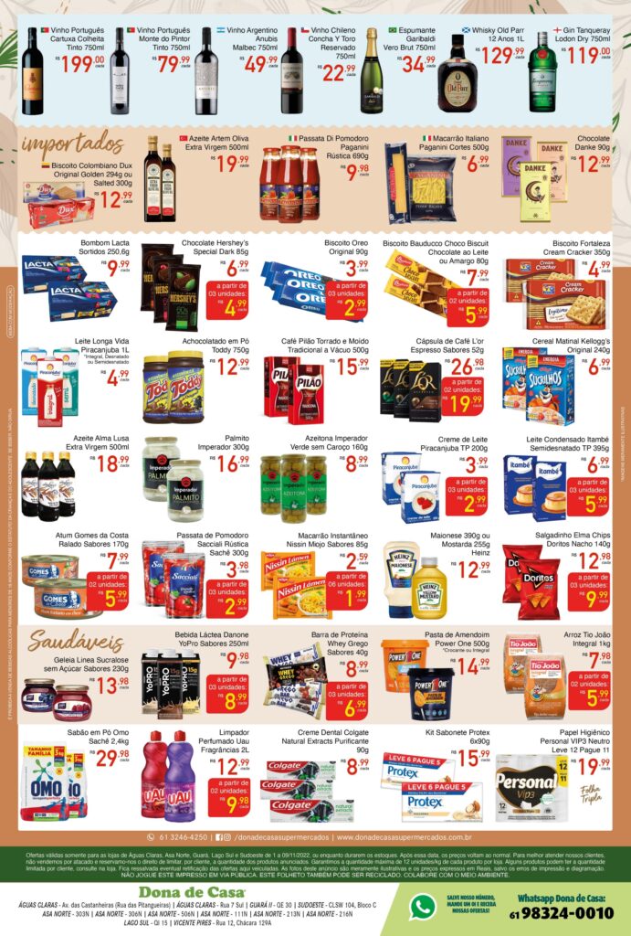 encarte de ofertas supermercado dona de casa Brasília df