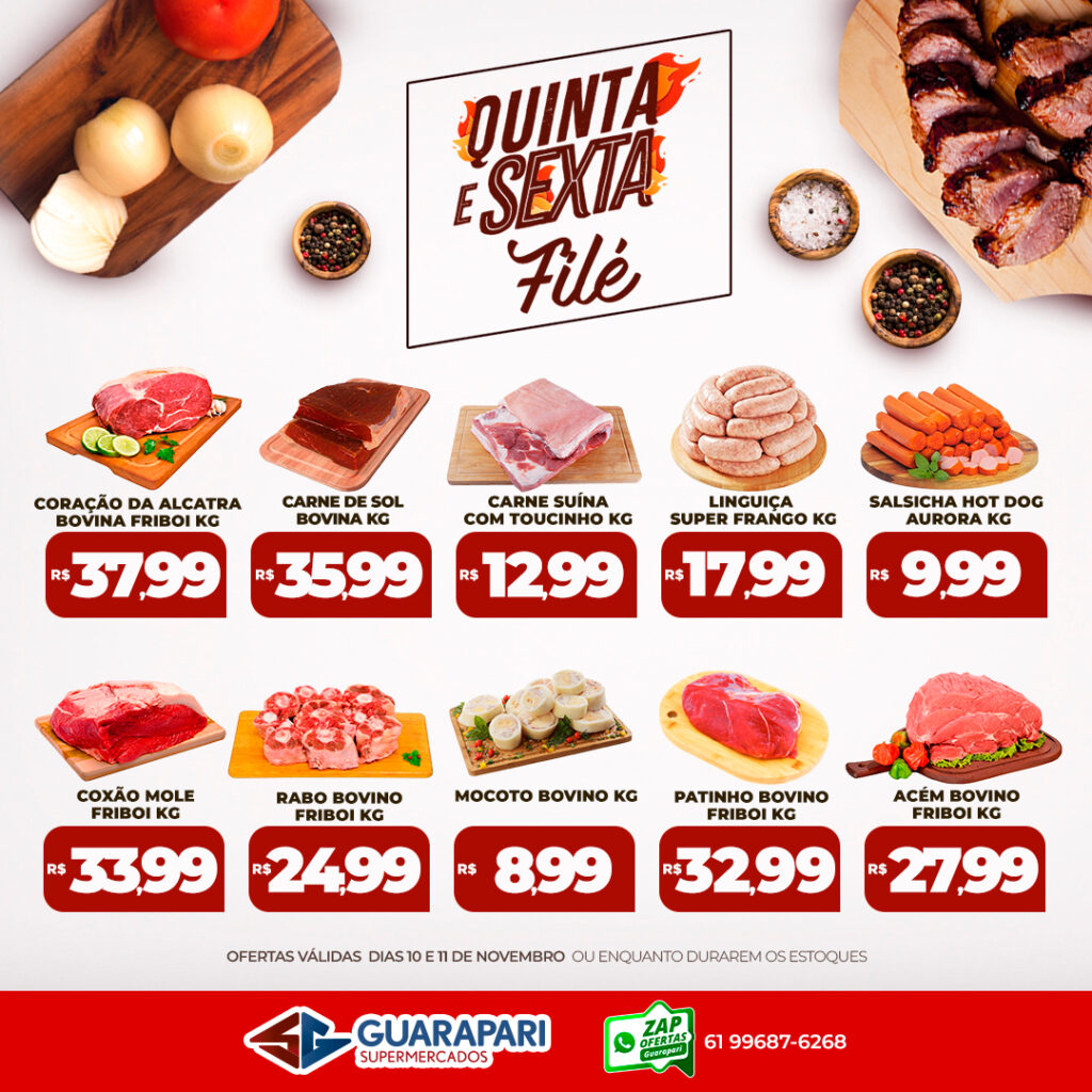 ofertas supermercado guarapari