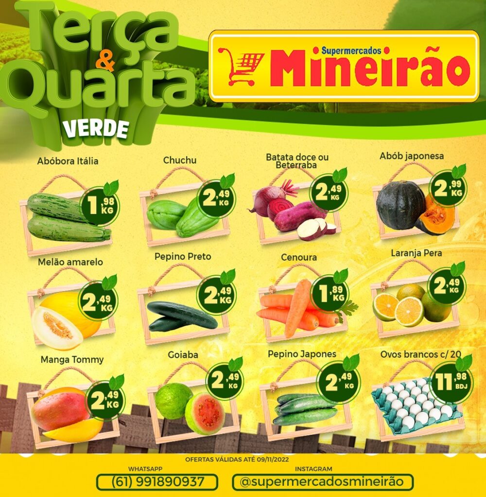 ofertas supermercado mineirão